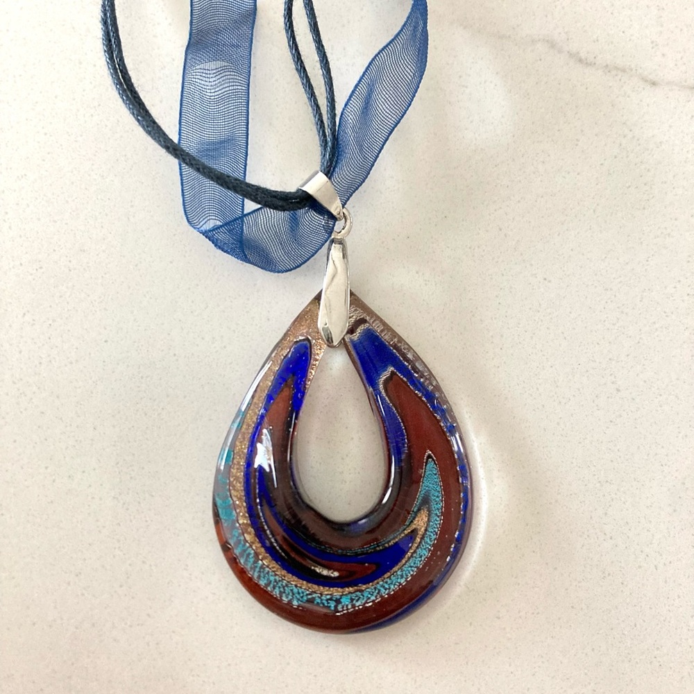 Glass Charm Necklace